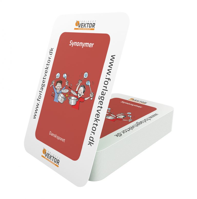 Synonymer som kortspil Træn synonymer og ords kernebetydning