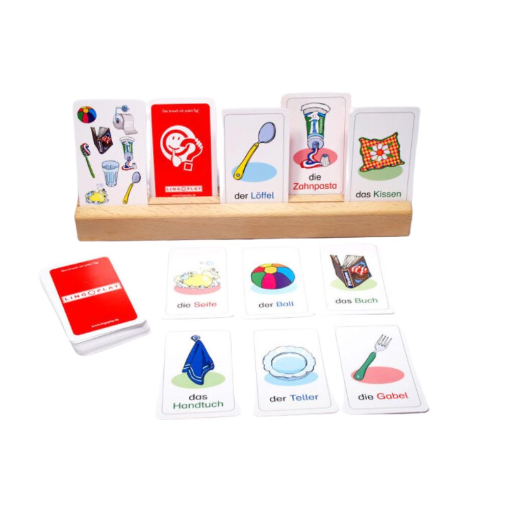 Det bruger jeg hver dag - på tysk