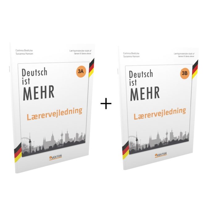 Sæt med Deutsch ist Mehr 3A og 3B lærervejledninger