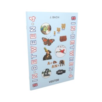 Farverige opgaver om dyr, mad, lande og årstider – InBetween 4 styrker ordforrådet og den sproglige opmærksomhed i engelsk. Forlaget Vektor · Engelsk · Hæfte · InBetween 4