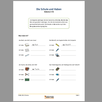 Fang an 2 ekstra sider