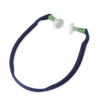 Forlaget Vektor – trivsel og koncentration – høreværn Auris Mini med let, fleksibel støjdæmpning til børn, der har brug for ro uden at misse vigtige beskeder.