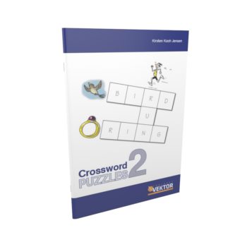 Forlaget Vektor | Engelsk | Hæfte | Crossword Puzzles 2 Legende krydsord og rim med nye 3- og 4-bogstavs ord, der udfordrer og motiverer de yngste elever.